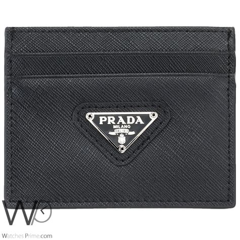 prada business card holder men|prada men s pocket organizers.